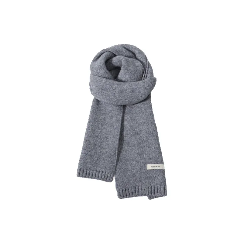 STUFFER 100% Sheep Wool Knit Scarves Unisex-19