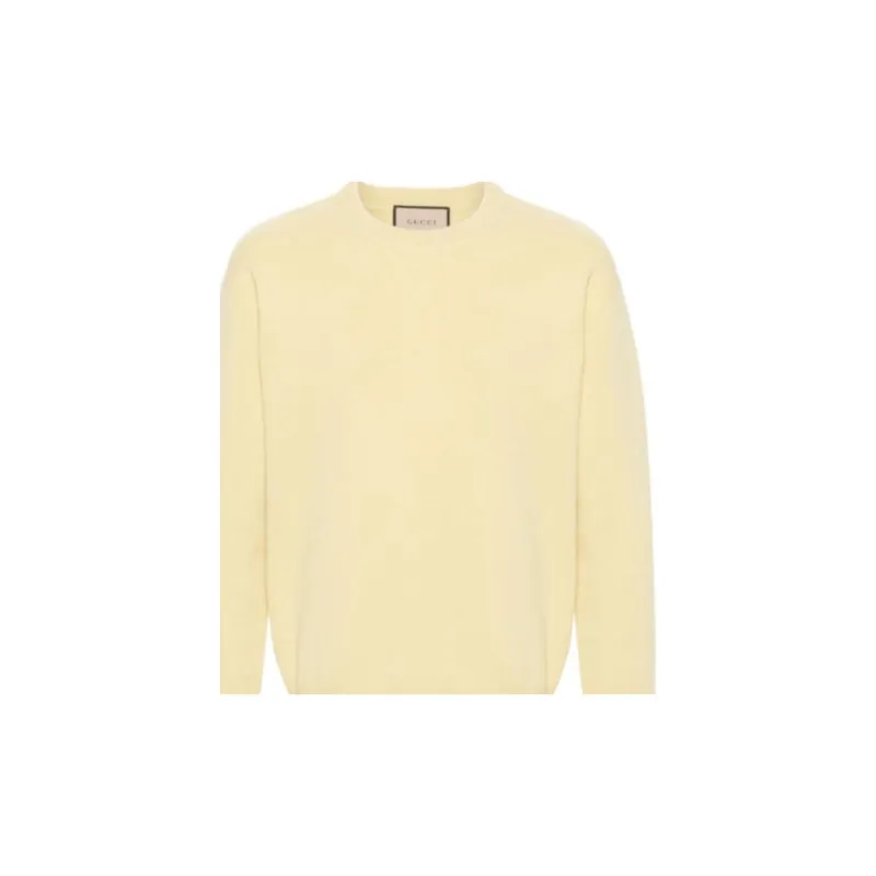 GUCCI Sweaters Men Yellow-4
