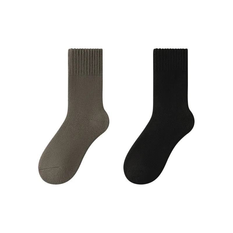 XXLLG Mid-Calf Socks Men's 2 Pack-9