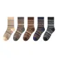 Navy Blue 1+Black 1+Khaki 1+Gray 1+Umber 1