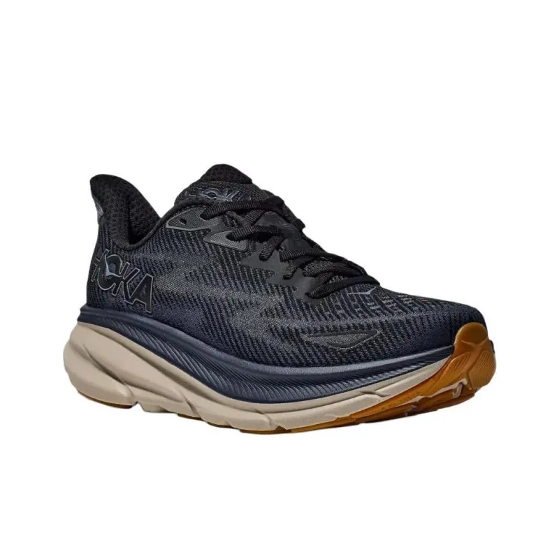 HOKA ONE ONE Clifton 9 Black Varsity Navy-4
