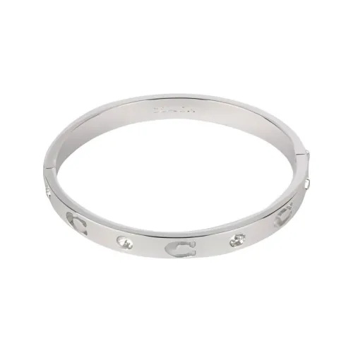 COACH Brass Bangles Women's Silver