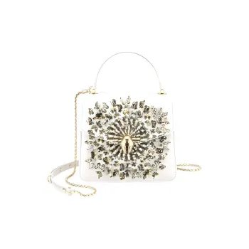 BVLGARI Mary Katrantzou X BVLGARI Sheepskin Shoulder Bag Women's White