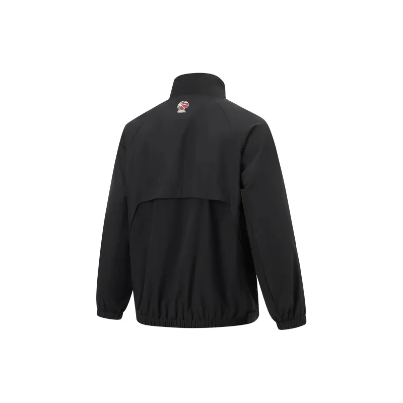 LiNing CBA Collection Basketball Collection Jackets Coats Men's Black-1