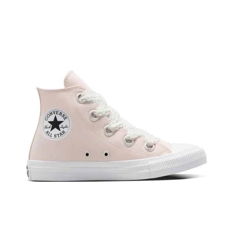 Converse Women's Chuck Taylor All Star High 'Crochet Laces Blush Hush' Women's-1