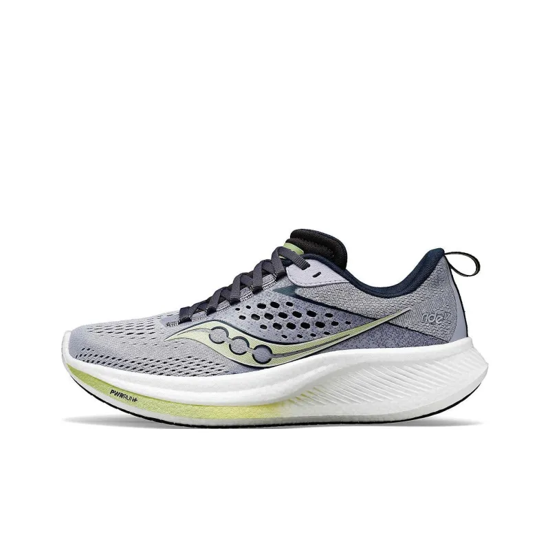 Saucony Anti Slip Wear Resistant Low Top Casual Running Shoes Women's Marine Blue-0