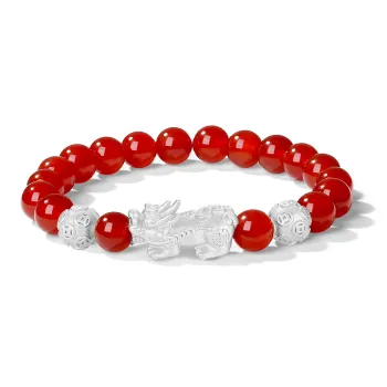 PUTUOSHANWENCHUANG Agate Bracelets Unisex