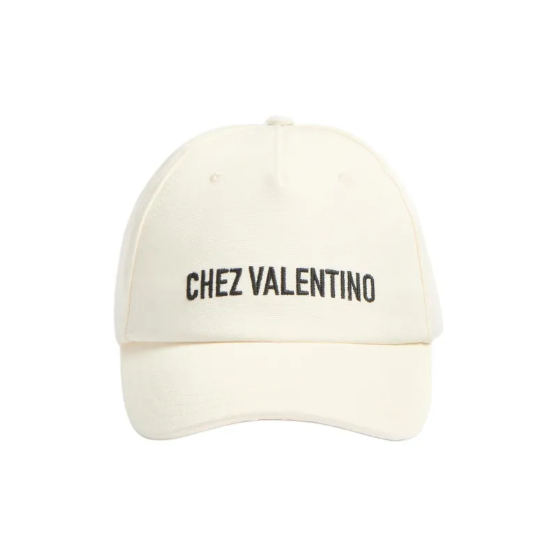 Valentino Chez Valentino Curved Peak Baseball Cap-1
