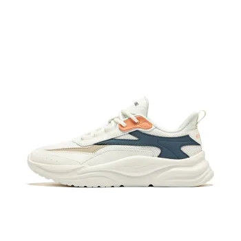 Erke Chip Encounter 2.0 Wear Resistant Slip Resistant Low Top Casual Shoes Men's Microcrystal White Vintage Gray Blue