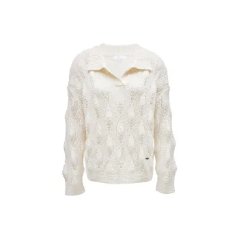 ONLY Knitwear Women's Ancient White