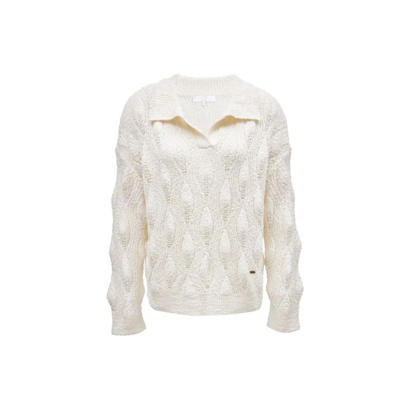 ONLY Knitwear Women's Ancient White-0