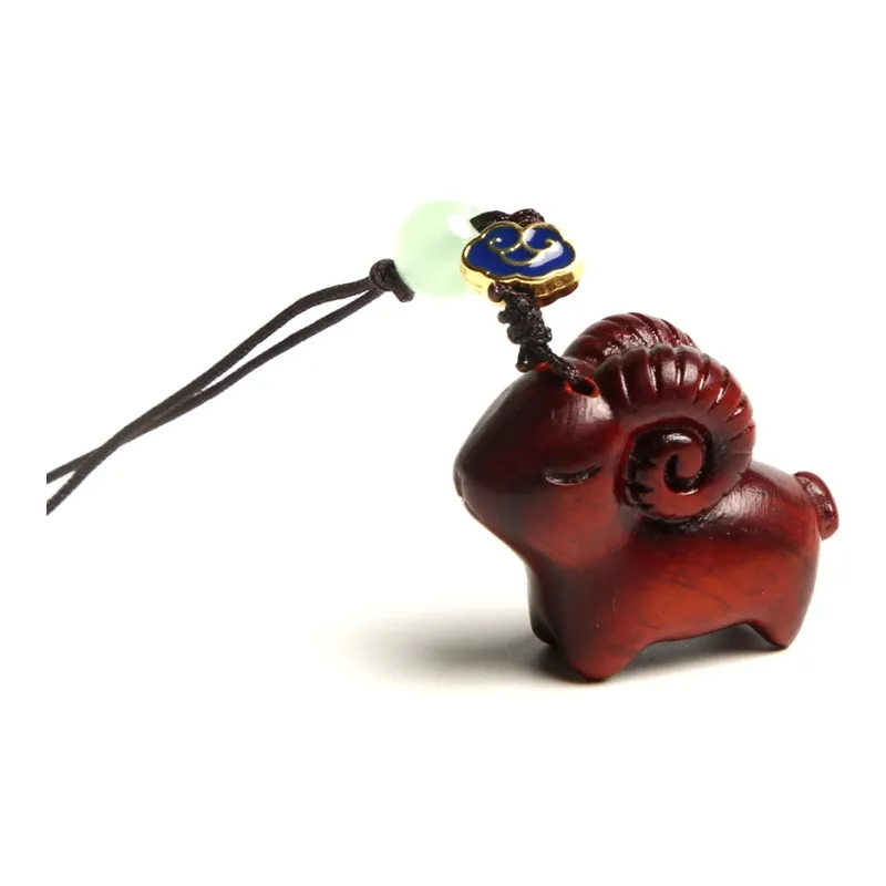 Is Here Pterocarpus Pendants Unisex-1