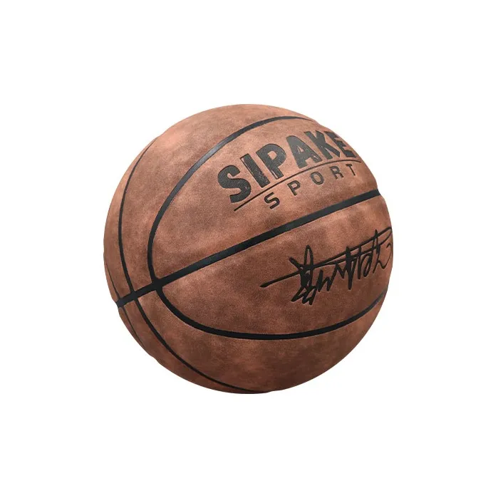 SIPAKESPORT Suede Basketball Red Brown Size 7 Match Unisex-4