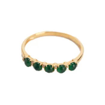 LIANGYUXI Ice Type Jadeite Rings Unisex