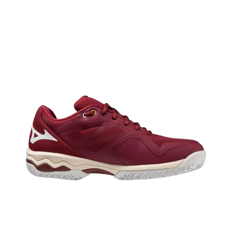 Mizuno Anti Slip Wear Resistant Low Top Tennis Shoes Women's Red-1