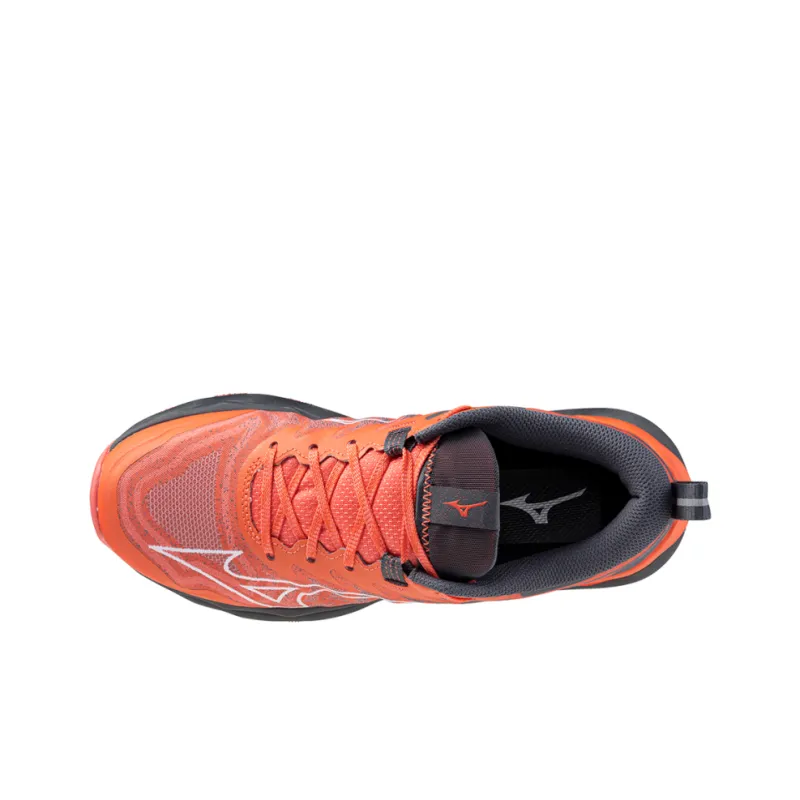 Mizuno Wave Daichi 8 Anti Slip Wear Resistant Low Top Running Shoes Women's Orange-2