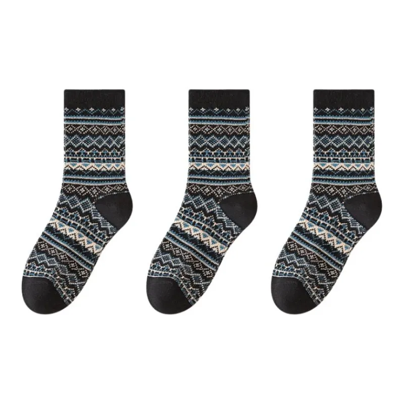 MIIOW Mid Calf Socks Men's Combo Set-4