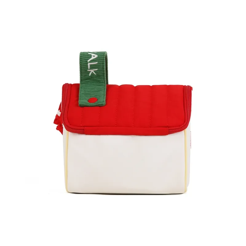 VANWALK Farm Series Nylon Camera Bag, Toiletry Bag, Makeup Bag, Storage Bag Women's Cherry House/Pudding House-2