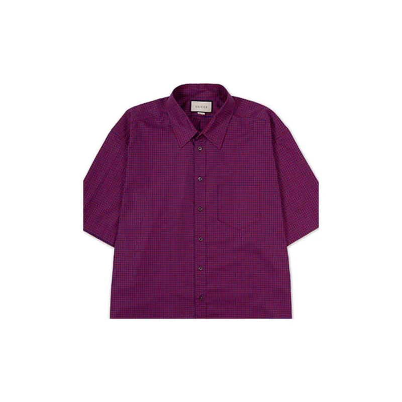 GUCCI Shirts Unisex Purple-2