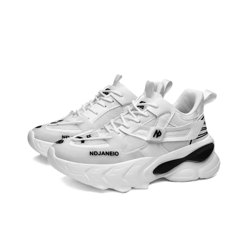 Boogie Bear Cushioning Anti-Slip And Wear-Resistant Height Increasing Chunky Sneakers Men's-10