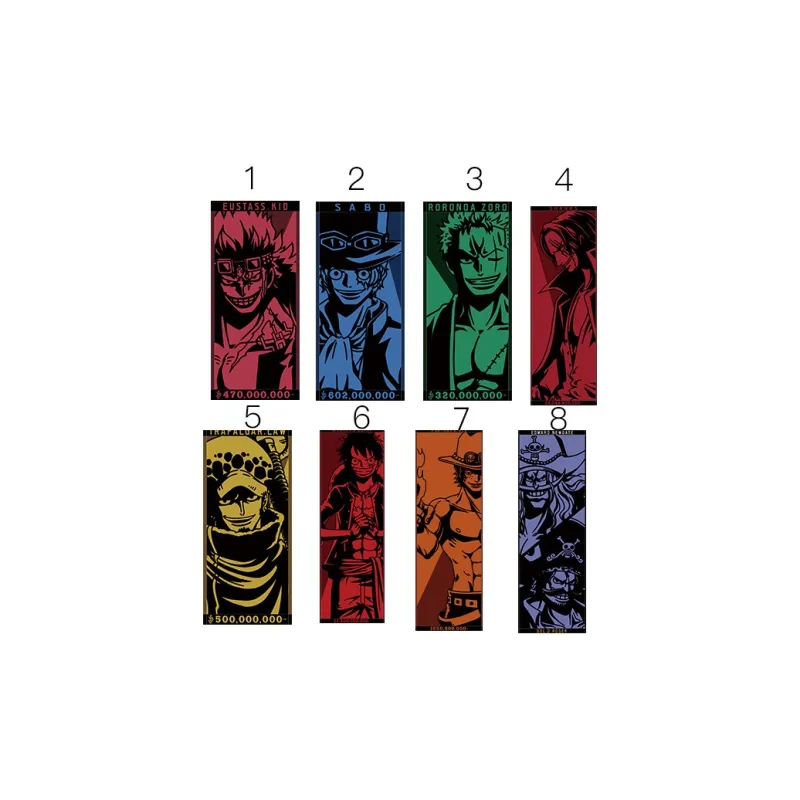 BANDAI One Piece Other Characters Bandai Ichiban Kuji One Piece Character H Prize Towel Anime Merchandise-8