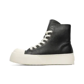 Dounkol Smart And Cool Wear Resistant High Top Skateboard Shoes Men's Black
