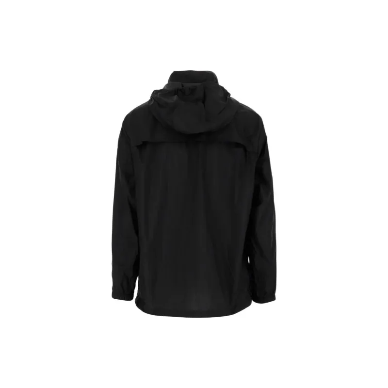 OFF-WHITE FW21 Windbreaker Jacket Men's Black Loose Fit Style-1