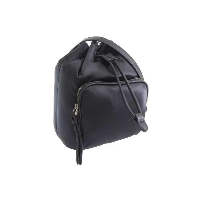 Furla Leather Bucket Bags Shoulder Bag Crossbody Bag Mini Women's Black-1