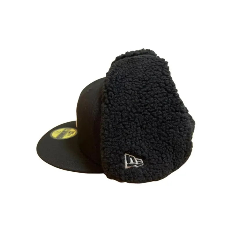 New Era Polyester Trapper Hats Men's Black-2