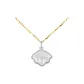 One's Whole Life Love for Life Necklace[Sunflower Seeds Arrow Heart Chain]Silver
