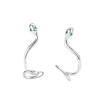 P&N S925 Silver Stud Earrings Women's