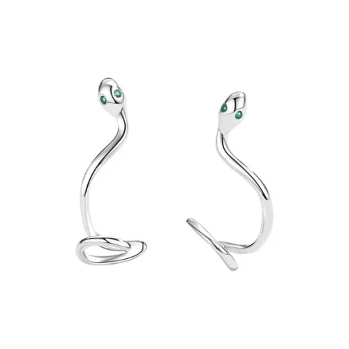 P&N S925 Silver Stud Earrings Women's