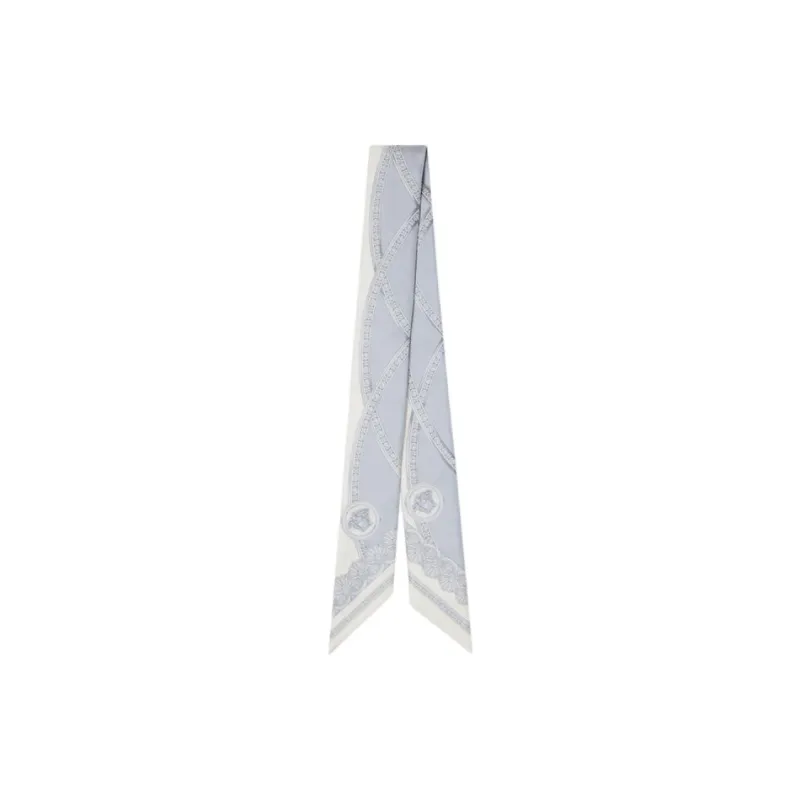 VERSACE Medusa Head Printed Pointed Tip Scarf-0