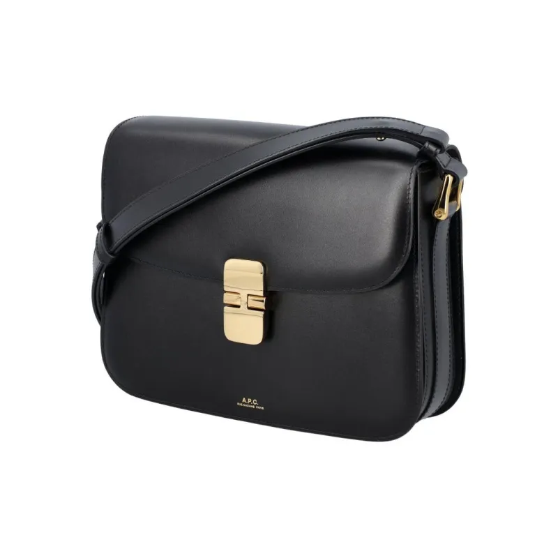 A.P.C Grace Foldover Top Shoulder Bag-1