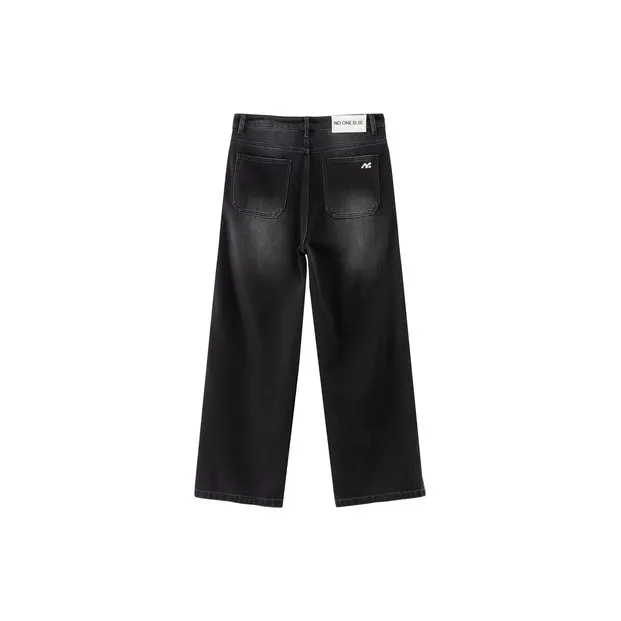 NO ONE ELSE Jeans Unisex Black Gray-1
