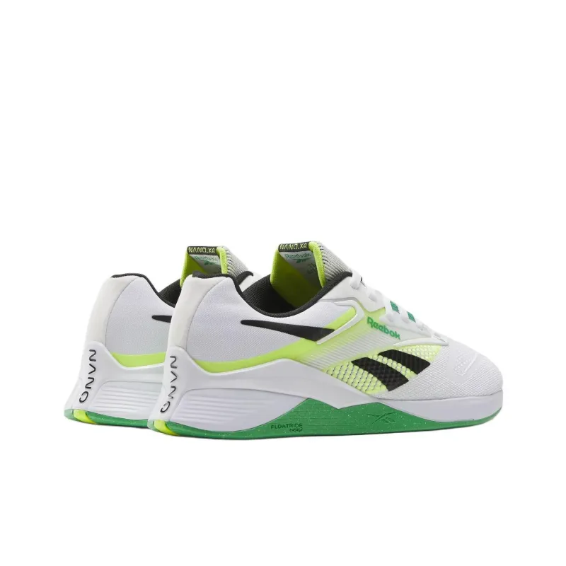 Reebok Nano X4 Anti Slip Wear Resistant Low Top Training Shoes Unisex White-3