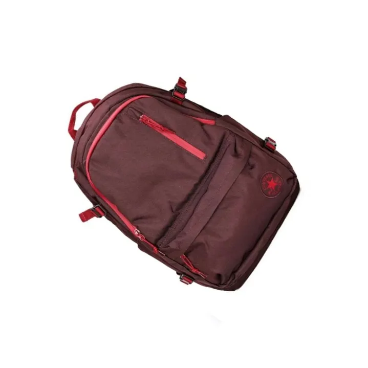 Converse Polyester Backpack Regular Unisex Burgundy-2