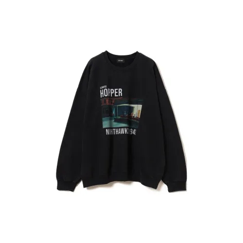 Beams Sweatshirts Men Black