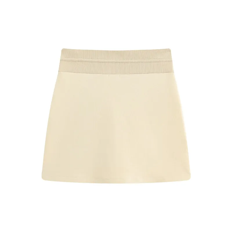 Charlie Luciano Casual Short Skirts Women's Ecru-2