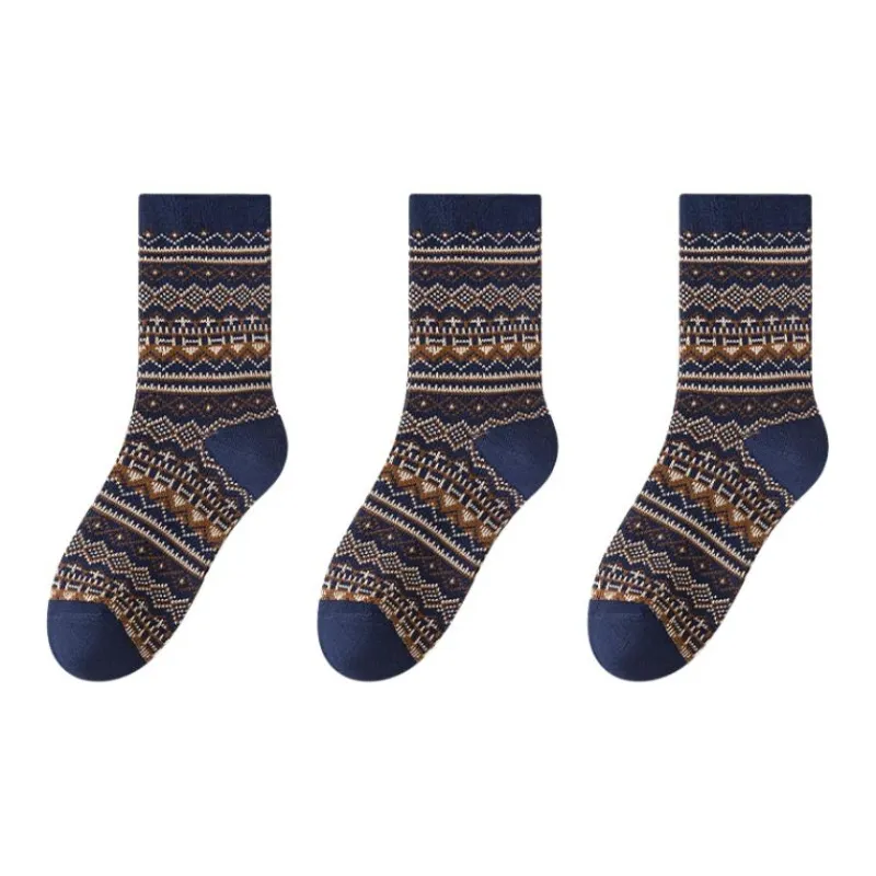 MIIOW Mid Calf Socks Men's Combo Set-3