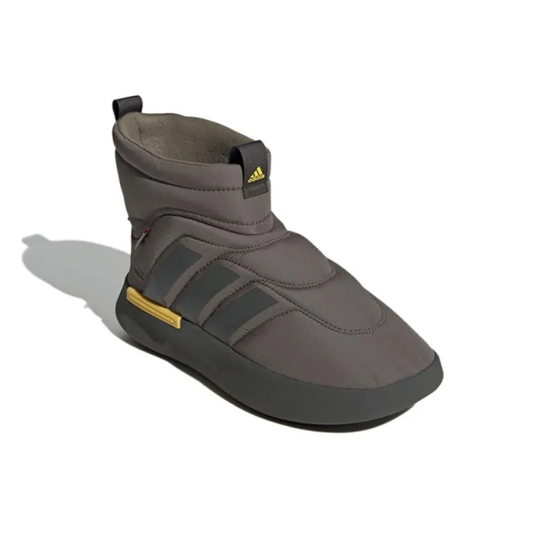 Adidas Adipuff Anti Slip Wear Resistant High Top Casual Shoes Unisex Strata Olive Green-2