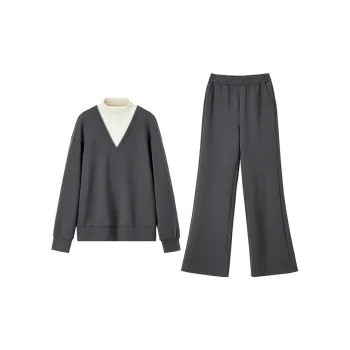 SENTUBILA Casual Suits Women's Dark Gray