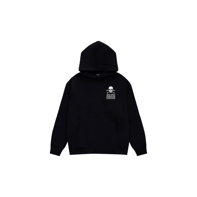 SSUR Sweatshirt Unisex Cyan Black Comes With T Shirt-1