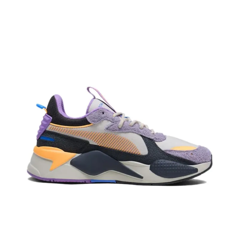 PUMA RS X Anti Slip Wear Resistant Low Top Casual Shoes Unisex Purple-1