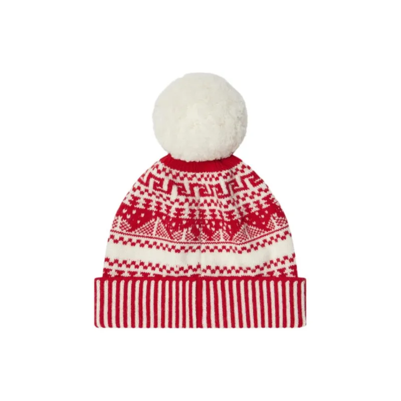 VERSACE Virgin Wool Beanies Kids' White-1