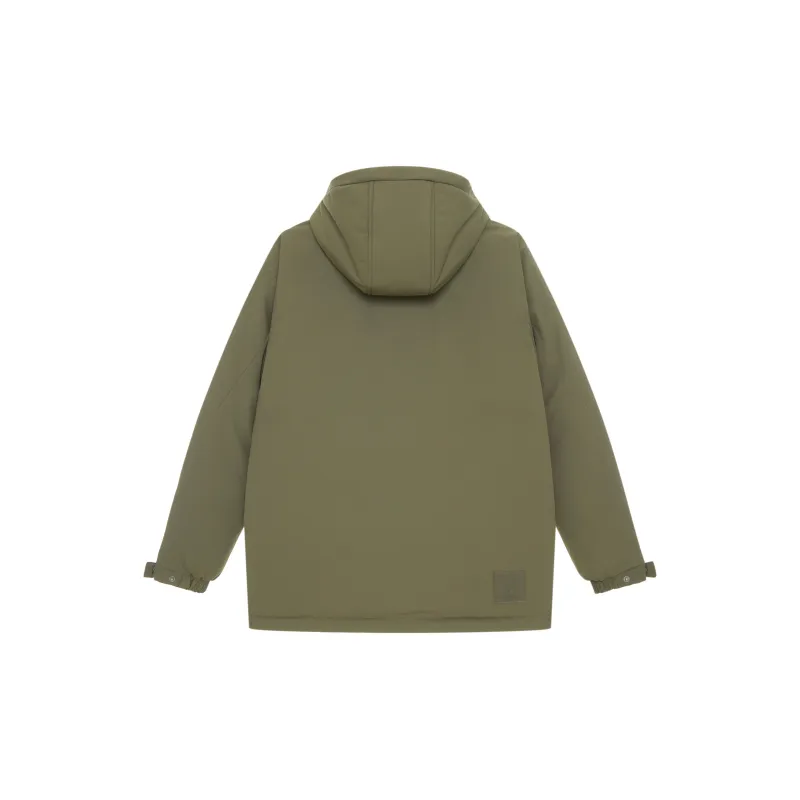 New Balance Sports Life Collection Parka Down Jacket Men's Army Green-1