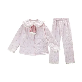 GUKOO Pajama Set Women's Heavenly Pink