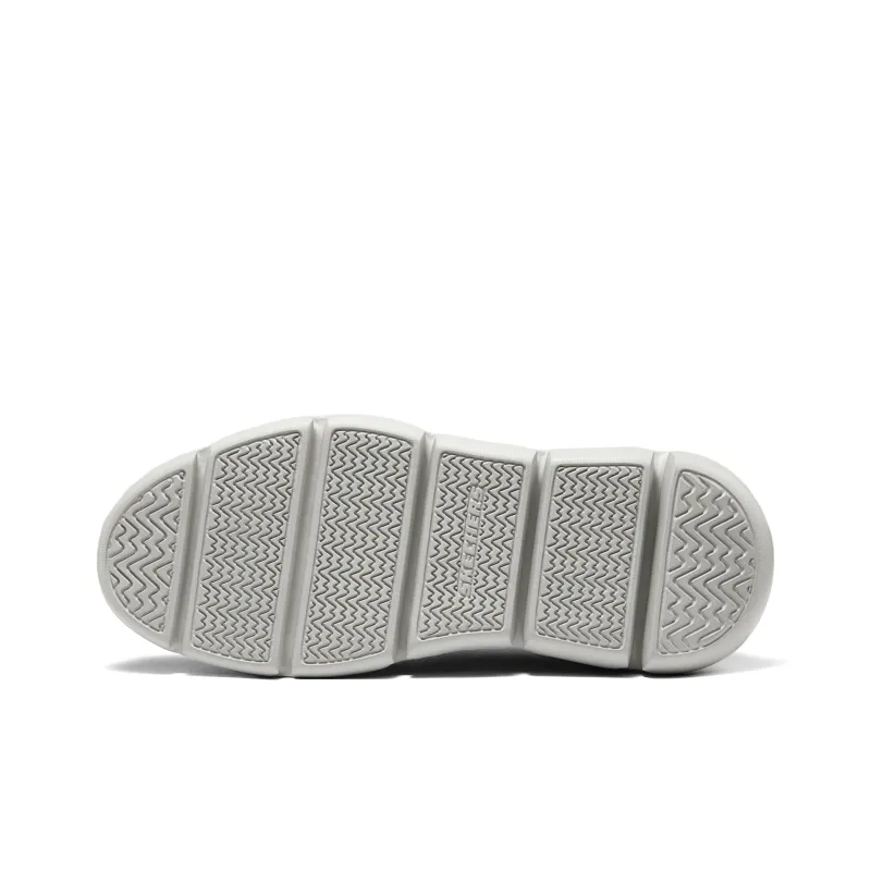 Skechers Cushioned Wear Resistant Lightweight Low Top Casual Shoes Men's Black-4