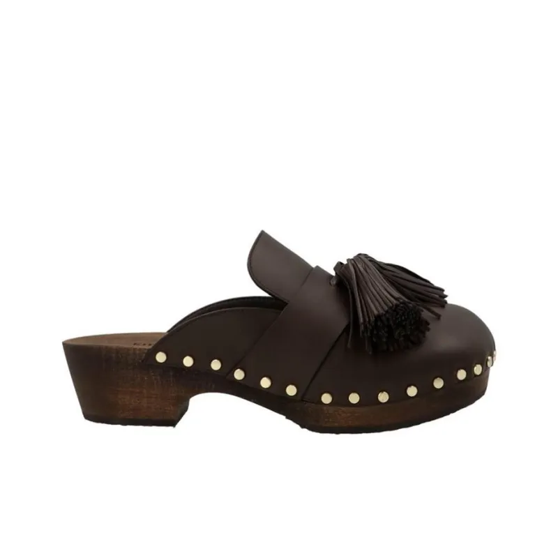 KHAITE Wrap-toe Slippers Women's Coffee-1