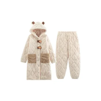 Sleeping Beauty Pajama Set Women's Apricot